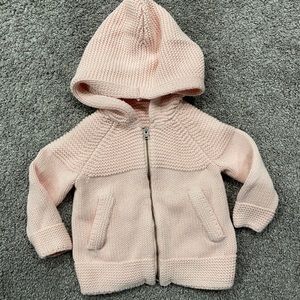 Light pink GAP hooded sweater